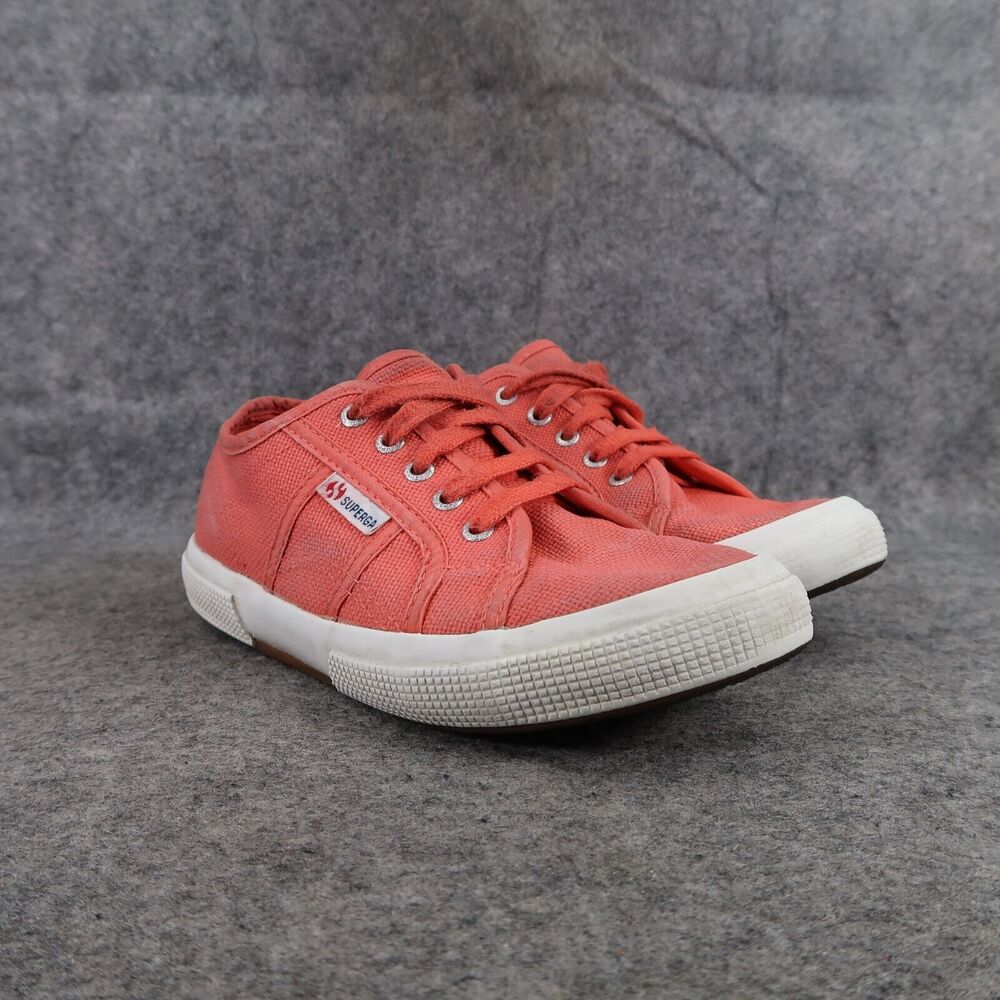 Superga Shoes Kids 1 Sneakers Canvas Classic Casual Lace Up Pink Trainer Active